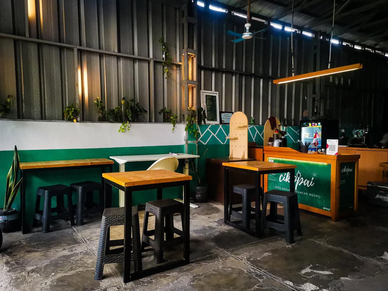 Cikopai Coffee Shop Interior